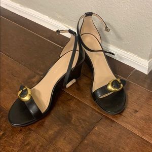 Black Coach Odetta Wedge